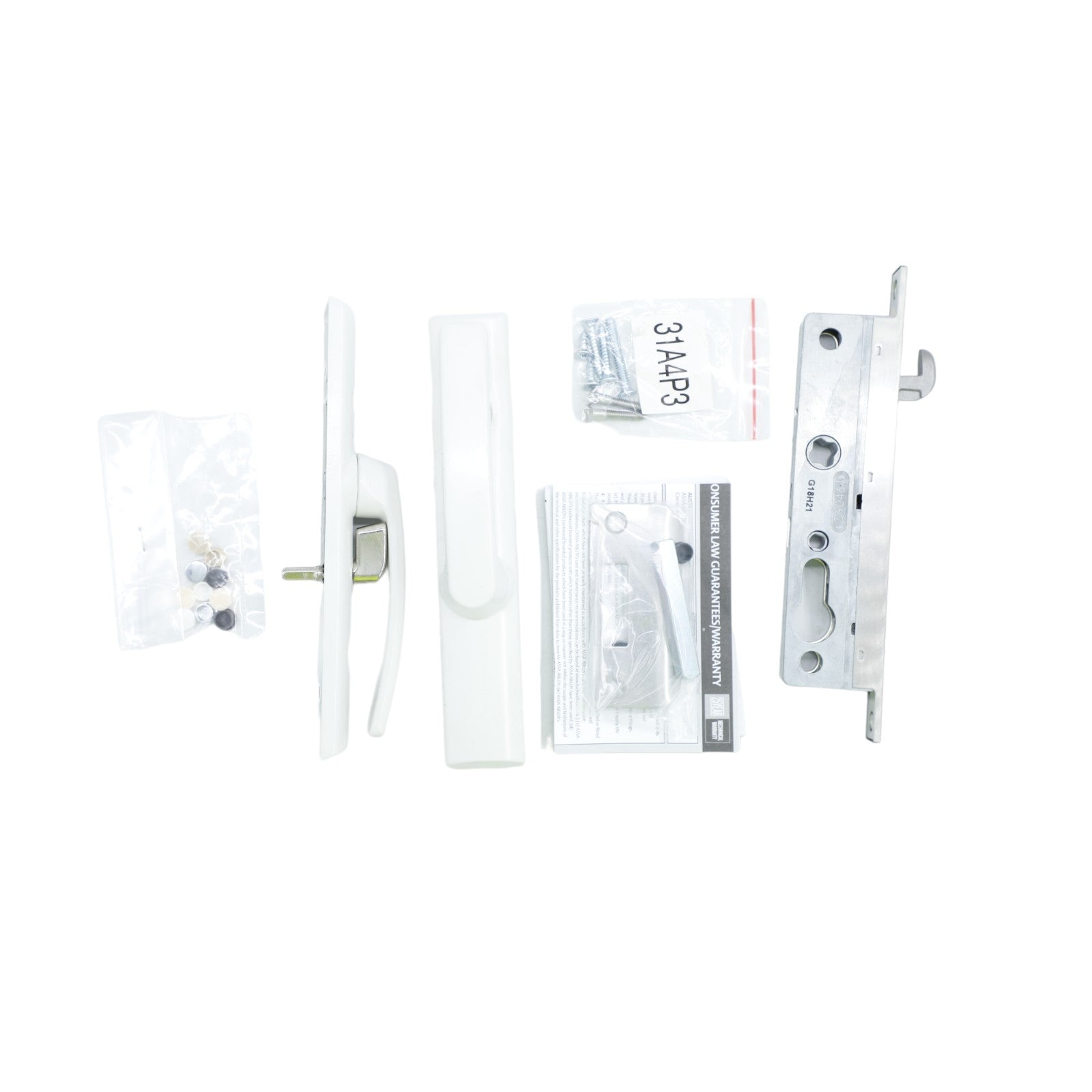 8654 Series – 3 Point & Hinge Security Lockset Components | AMS Doors