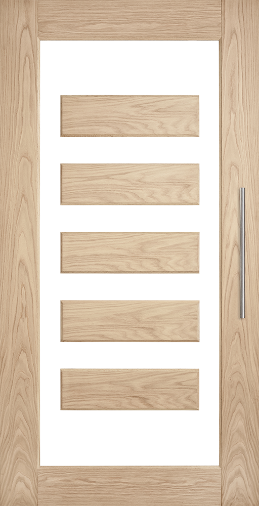 Lumina White Oak ALUM WS 5 External Door