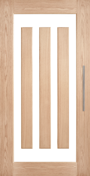 Lumina White Oak ALUM WS 3 External Door