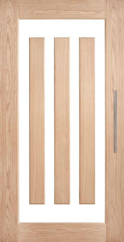 Lumina White Oak ALUM WS 3 External Door