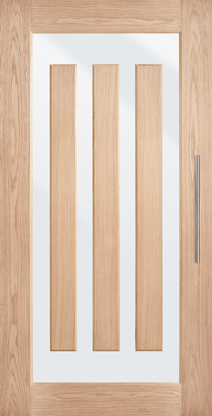 Lumina White Oak ALUM WS 3 External Door