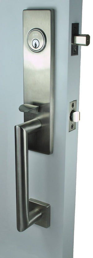 Nidus Entrance pull handle set External thumblatch & External lever