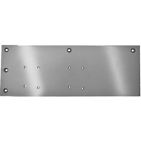 A flat rectangular metal plate with multiple pre-drilled holes, shown against a plain white background with a copyright watermark at the bottom.