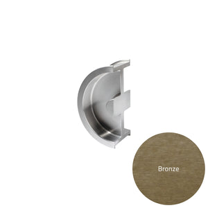 End Flush Pull To Suit 10mm to 60mm with Door Thickness Options