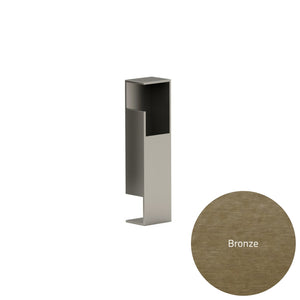 End Flush Pull To Suit 200 x 50 with Door Thickness Options