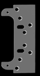 BAC1432W Off set Fixing plate
