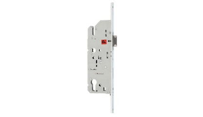 Electrical outlet with multiple sockets on a white background