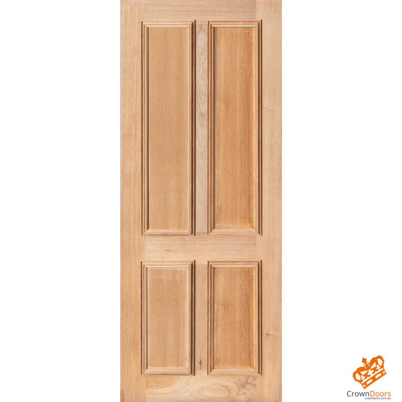 BAL-COL-4P luxury-grade timber door close-up