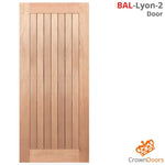BAL-Lyon-2 entryway solid timber door for luxury homes