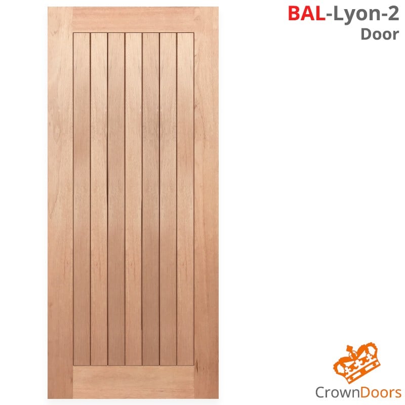 BAL-Lyon-2 entryway solid timber door for luxury homes