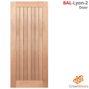 BAL-Lyon-2 entryway solid timber door for luxury homes