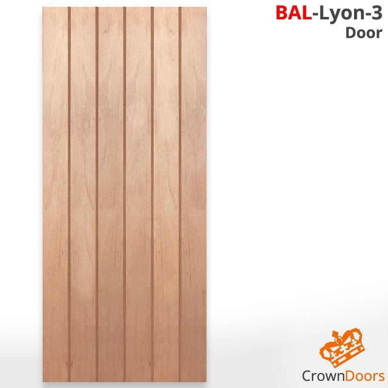 BAL-Lyon-3 entryway solid timber door for luxury homes
