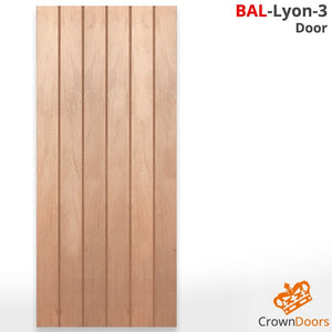 BAL-Lyon-3 entryway solid timber door for luxury homes