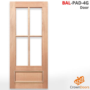 BAL-PAD-4G Solid Timber Internal Door - Unglazed