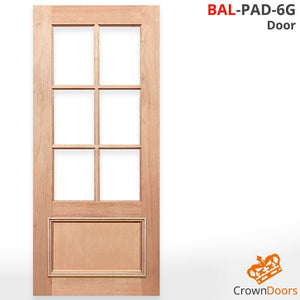 BAL-PAD-6G Solid Timber Door Entrance