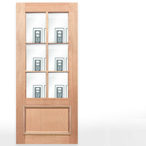 BAL12.5 Paddington 6L Entrance - Decorative Glass