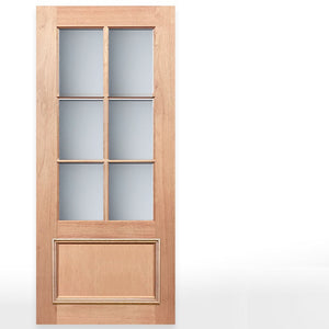 BAL12.5  Paddington 6L Entrance Door - Decorative Glass