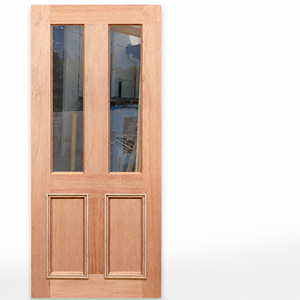 BAL12.5 Traditional Entrance Door - Double-Glazed Glass