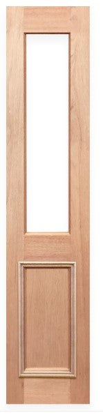 BAL12.5 Half French 1G1P SL Internal Door - Unglazed