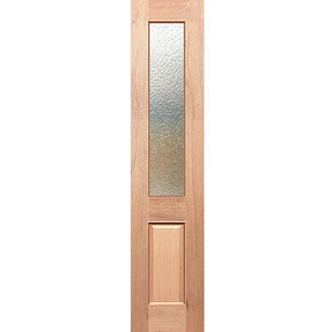 Traditional SL Entrance Door - Decorative Glass
