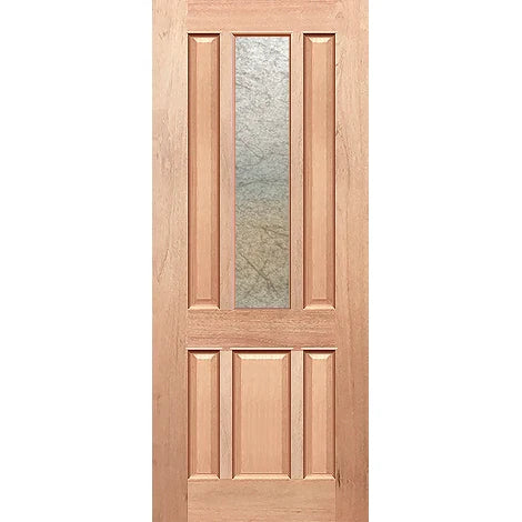 Subtle design door with frosted Rice Paper panel