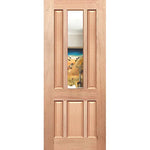 White exterior Belgravia-G with clear glass window