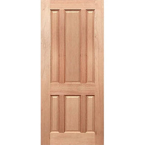 Custom-built door with Belgravia-P panel design