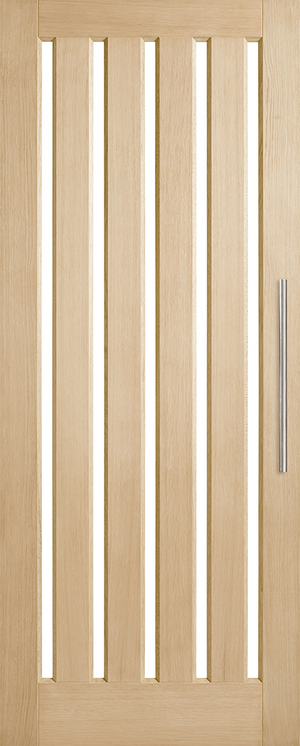 Blonde Oak AWO WS 5VG External Door