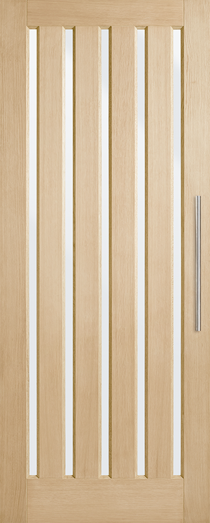 Blonde Oak AWO 5VG External Door