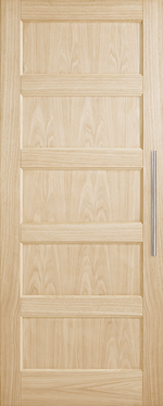 Blonde Oak AWO 5 External Door