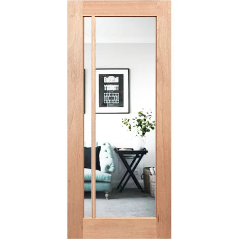CD-1S full-glass mirror door for bright exteriors