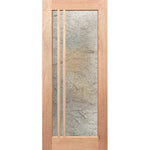 CD-2S privacy-focused exterior door with artistic touch