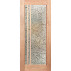 CD-2S privacy-focused exterior door with artistic touch
