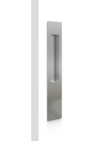 Nidus Mardeco rectangular flush pull (long plate 257mm) (sold as EACH)