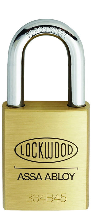 334B 45mm Brass Padlocks – 8.7mm Diameter Shackles Full Range of Sizes & Kits