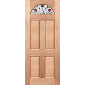Carolina Entrance Door - Multi-Colour Frost