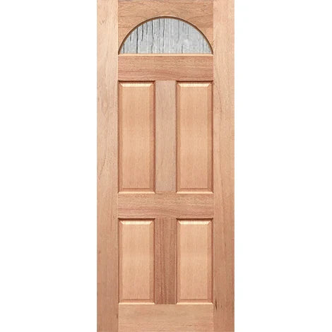 Carolina door with calming wave-style Seadrift panel