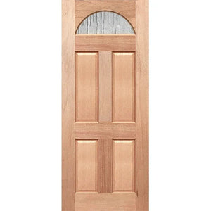 Carolina door with calming wave-style Seadrift panel