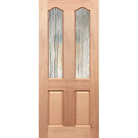 Soft Seadrift glass enhances modern door