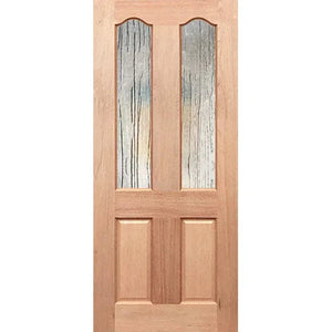 Soft Seadrift glass enhances modern door