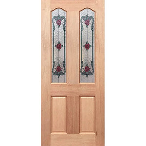 Carrera-G Entrance Door - Classic Red Rose Frost