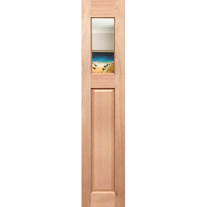 Colonial Classic-3L SL Entrance Door - Toughened Glass
