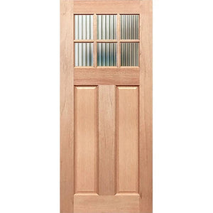 Colonial Classic 6L External Door - Decorative Glass