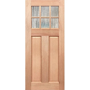 Colonial Classic 6L External Door - Decorative Glass