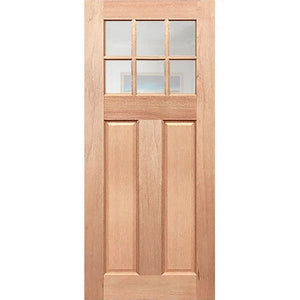 Colonial Classic 6L home door with translucent inserts