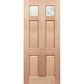 Colonial 6P GL Entrance Door - Glass Options