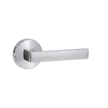 1370 Series Round Rose Full Set & Lever | AMS Doors