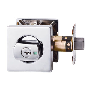 Paradigm Deadbolt – Square Rose – Various Keying Options