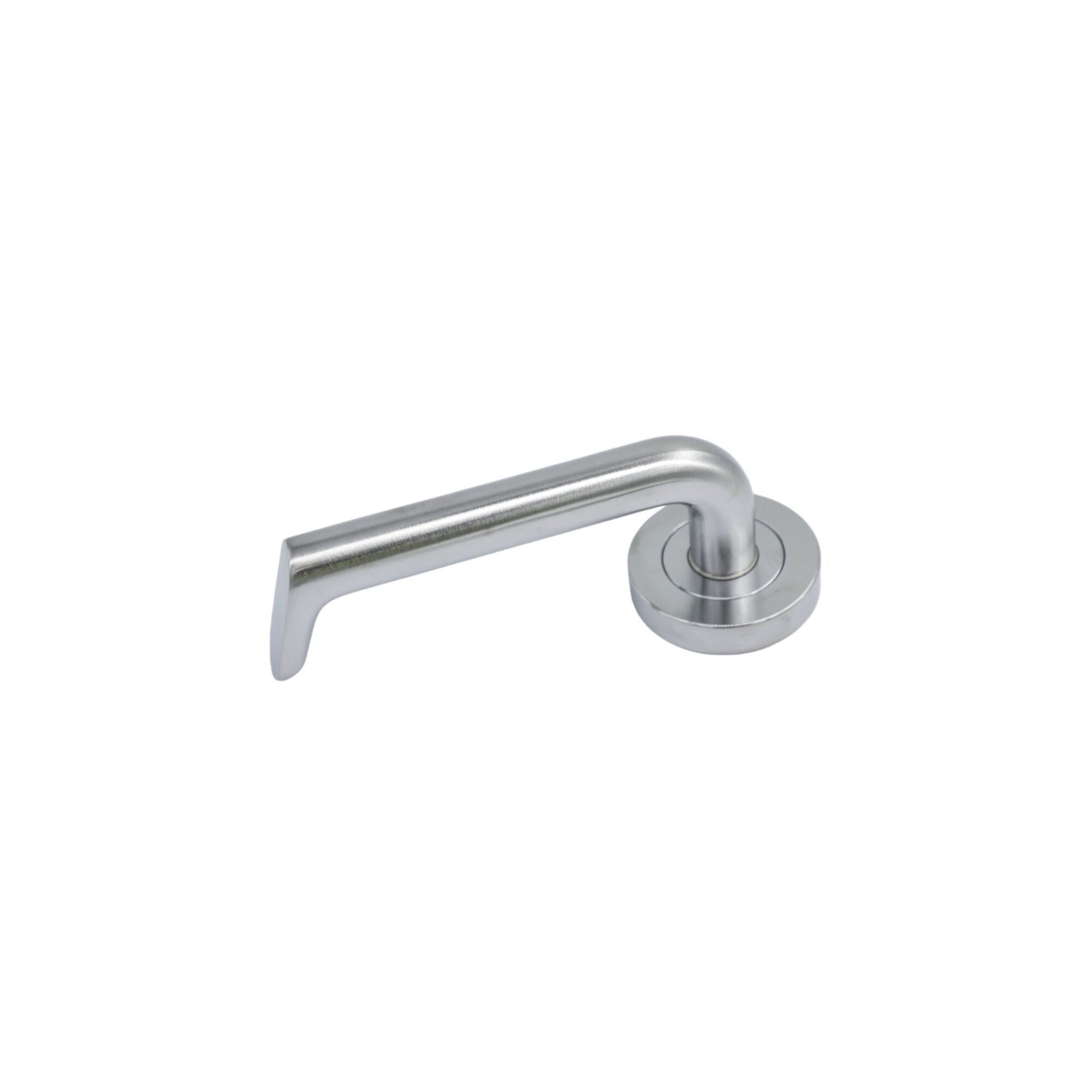 Symphony External Blank & Interior Lever – Round Rose Options | AMS Doors