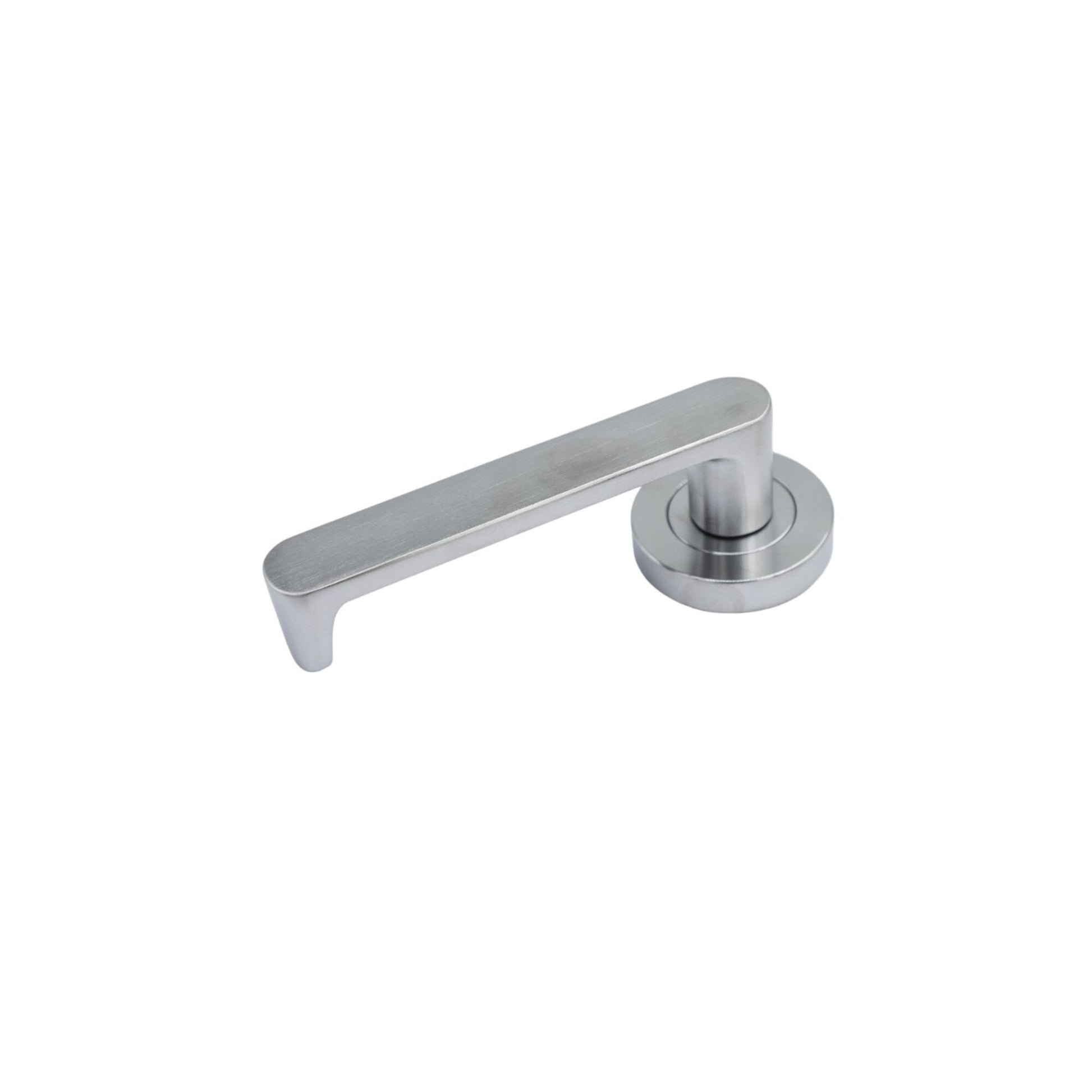 Symphony External Blank & Interior Lever – Round Rose Options | AMS Doors